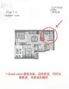 本拿比metrotown全新bosa一房一客房公寓出租
